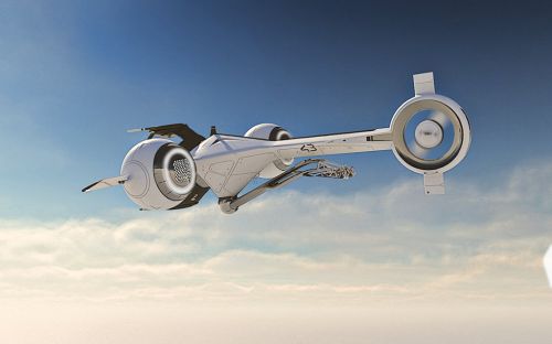 Oblivion Movie Bubble Ship